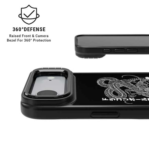 Dragon Ball Z Negative Shenron iPhone 17 Air Kickstand Case