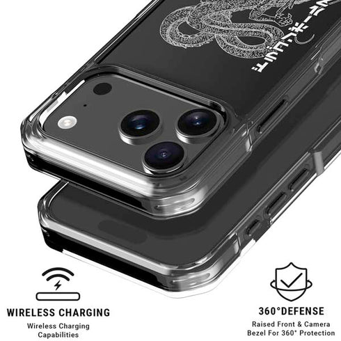 Dragon Ball Z Negative Shenron iPhone 18 Pro Clear Case