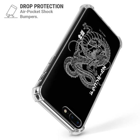 Dragon Ball Z Negative Shenron iPhone 7/8 Plus Clear Case