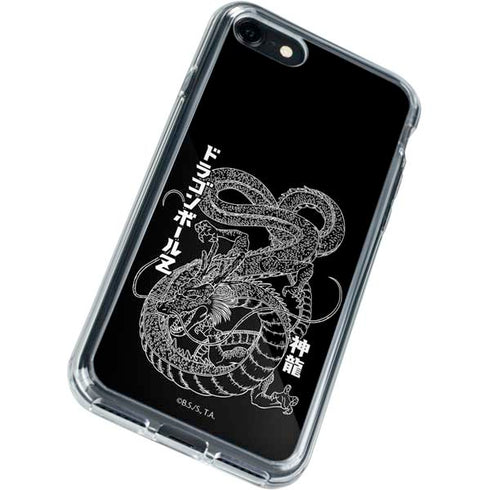 Dragon Ball Z Negative Shenron iPhone SE (2nd & 3rd Gen) Clear Case