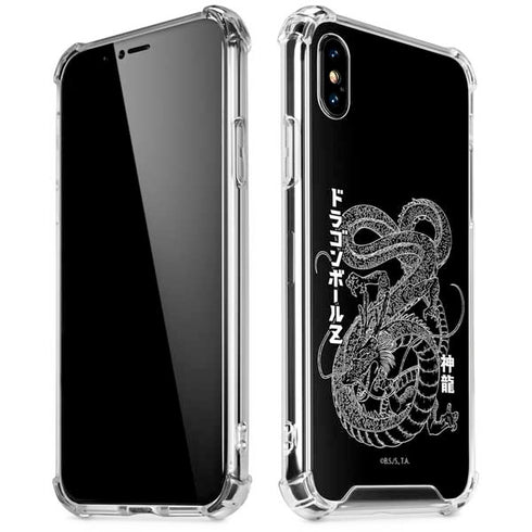 Dragon Ball Z Negative Shenron iPhone X/XS Clear Case