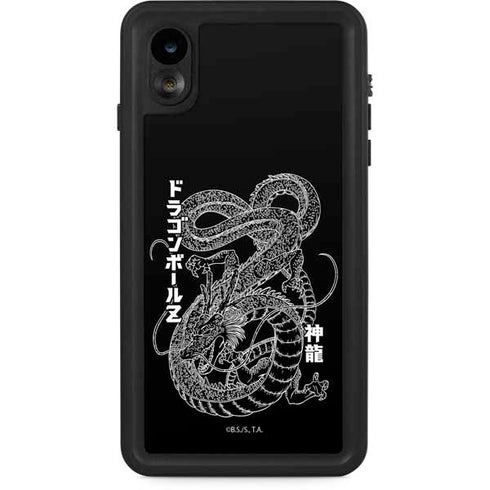 Dragon Ball Z Negative Shenron iPhone XR Waterproof Case