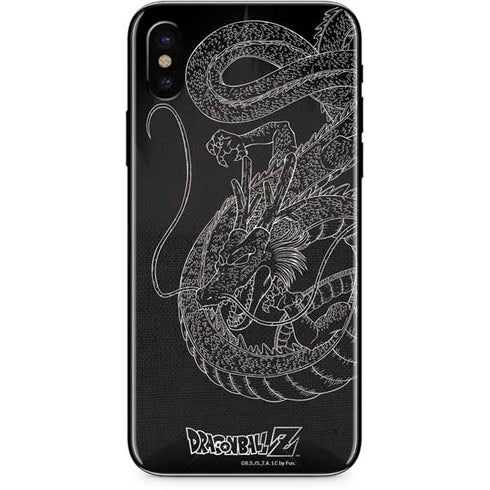 Dragon Ball Z Negative Shenron iPhone XS Skin