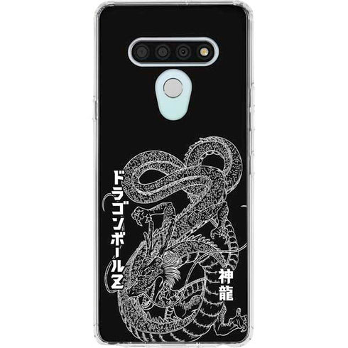 Dragon Ball Z Negative Shenron LG Stylo 6 Clear Case