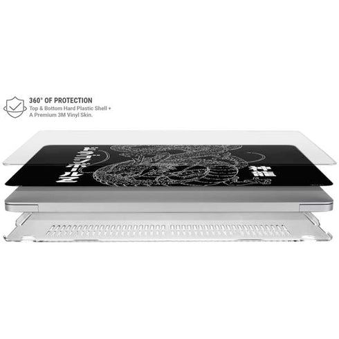 Dragon Ball Z Negative Shenron MacBook Air 15in (2023-2025) Case plus Skin