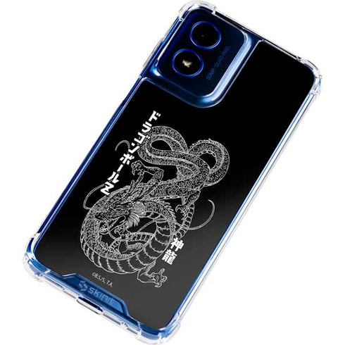 Dragon Ball Z Negative Shenron Moto G 5G (2024) Clear Case