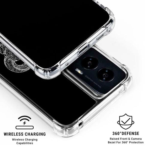 Dragon Ball Z Negative Shenron Moto G Power 5G (2024) Clear Case