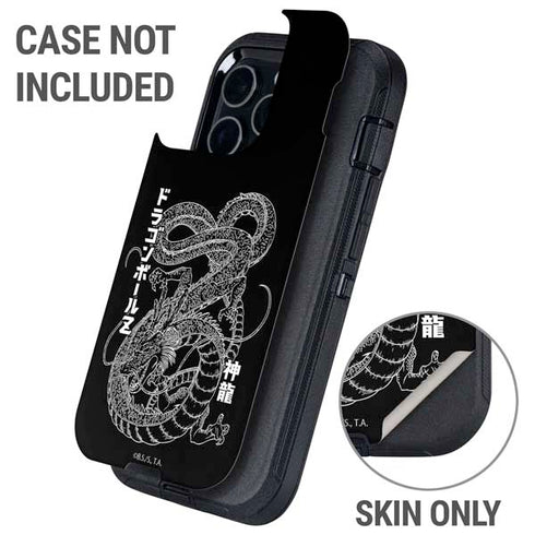 Dragon Ball Z Negative Shenron Otterbox Defender iPhone Skin