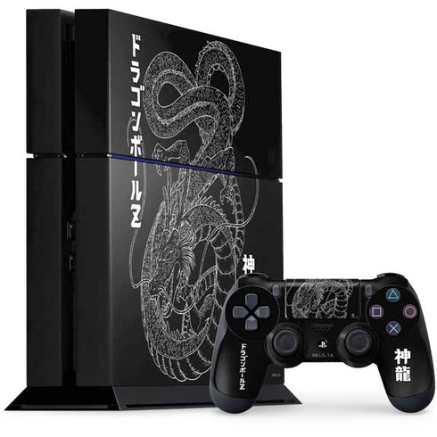 Dragon Ball Z Negative Shenron PS4 Console and Controller Bundle Skin