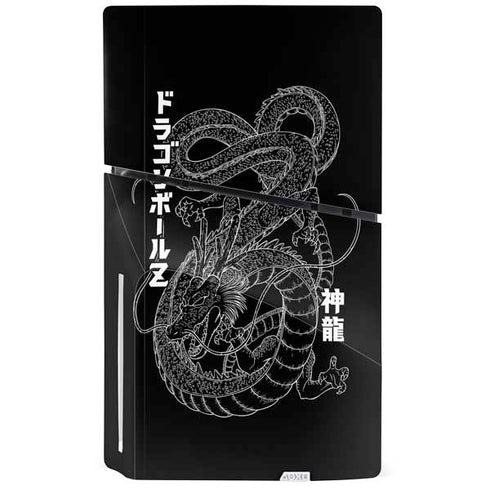 Dragon Ball Z Negative Shenron PS5 Slim Disk Console Skin
