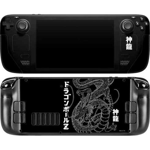 Dragon Ball Z Negative Shenron Steam Deck Handheld Gaming Computer OLED Skin