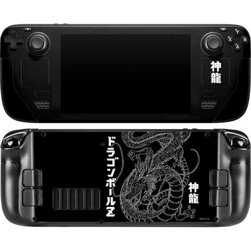 Dragon Ball Z Negative Shenron Steam Deck Handheld Gaming Computer Skin