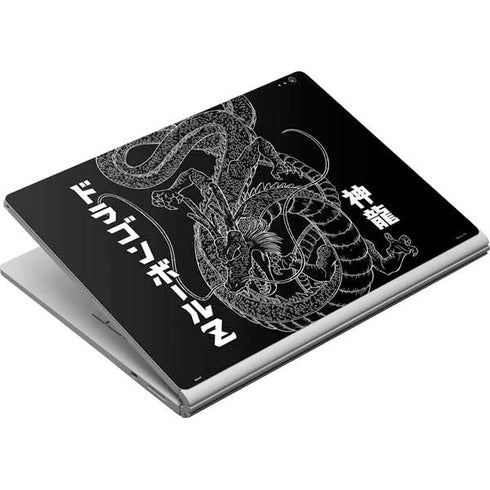 Dragon Ball Z Negative Shenron Surface Book Skin
