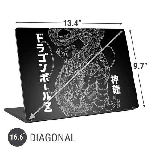 Dragon Ball Z Negative Shenron Universal Laptop 16.6in (13.4 x 9.7in) Skin