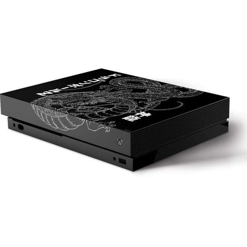 Dragon Ball Z Negative Shenron Xbox One X Console Skin