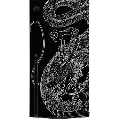 Dragon Ball Z Negative Shenron Xbox Series X Console Skin