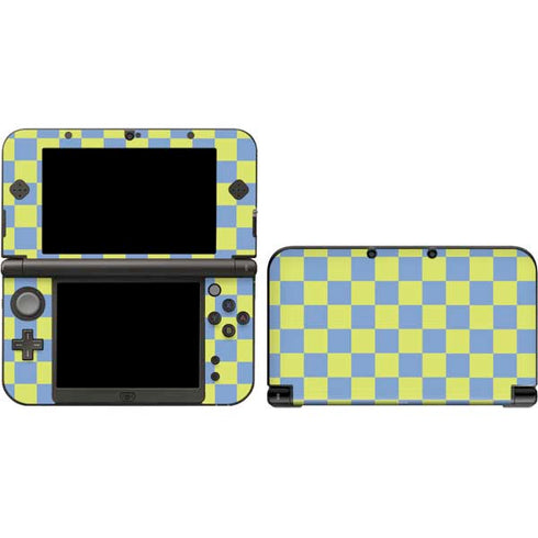 Neon Checkered Nintendo Skins