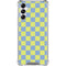 Neon Checkered Gabb Phone 4 Clear Case