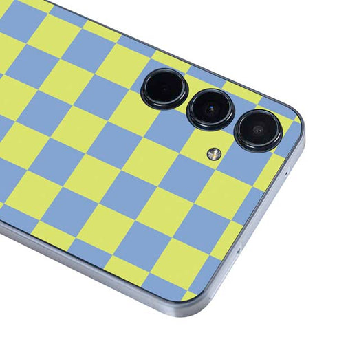 Neon Checkered Galaxy A35 5G Skin