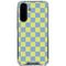 Neon Checkered Galaxy A36 5G Clear Case