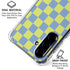 Neon Checkered Galaxy A36 5G Clear Case