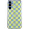 Neon Checkered Galaxy A55 5G Clear Case