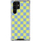 Neon Checkered Galaxy S23 Ultra Clear Case