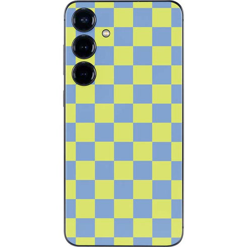 Neon Checkered Galaxy S25 Plus Skin