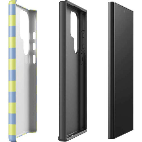Neon Checkered Galaxy S25 Ultra Impact Case