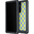 Neon Checkered Galaxy S24 Ultra Waterproof Case