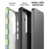 Neon Checkered Galaxy S26 Impact Case