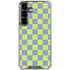Neon Checkered Galaxy S26 Plus Clear Case