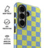 Neon Checkered Galaxy S26 Plus Impact Case