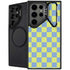 Neon Checkered Galaxy S26 Ultra Kickstand Case