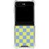 Neon Checkered Galaxy Z Flip6 Clear Case