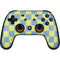 Neon Checkered Google Stadia Controller Skin