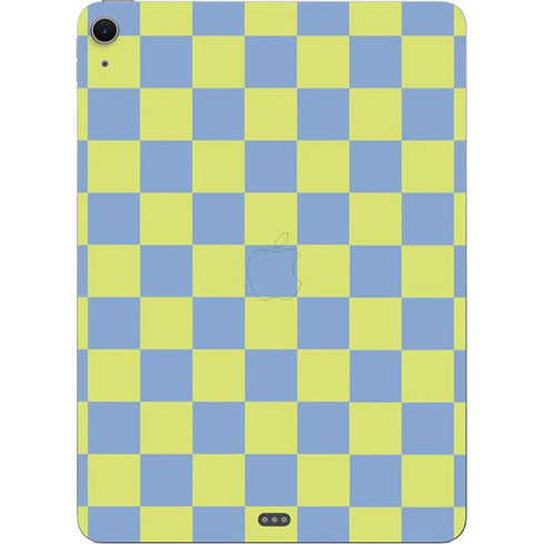 Neon Checkered Apple iPad Air Skin