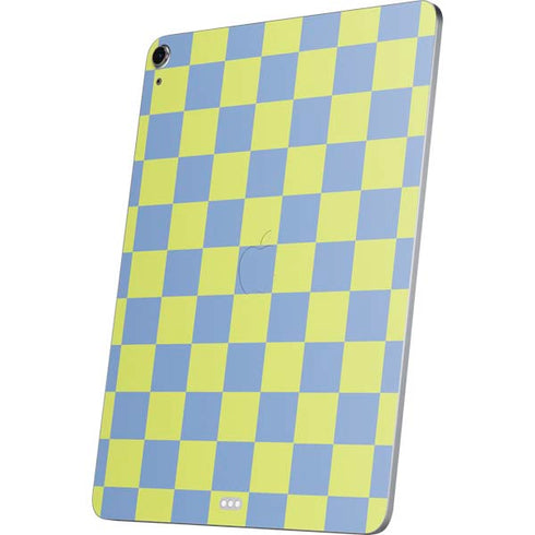 Neon Checkered Apple iPad Air Skin