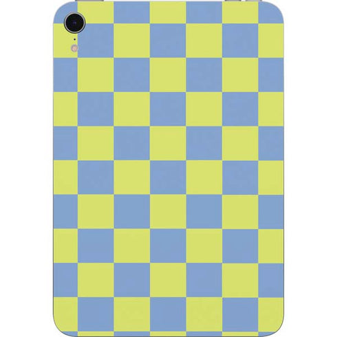 Neon Checkered Apple iPad Mini Skin