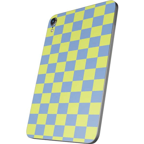 Neon Checkered Apple iPad Mini Skin