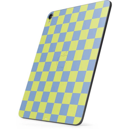 Neon Checkered Apple iPad Pro Skin