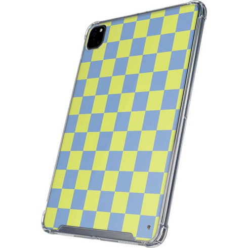 Neon Checkered iPad Cases