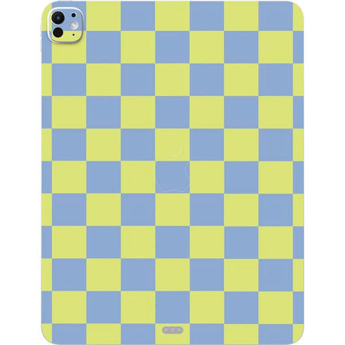 Neon Checkered iPad Pro 13in M4 (2024) Skin