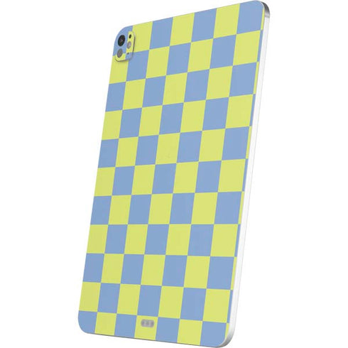 Neon Checkered iPad Pro 13in M4 (2024) Skin
