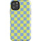 Neon Checkered iPhone Cases