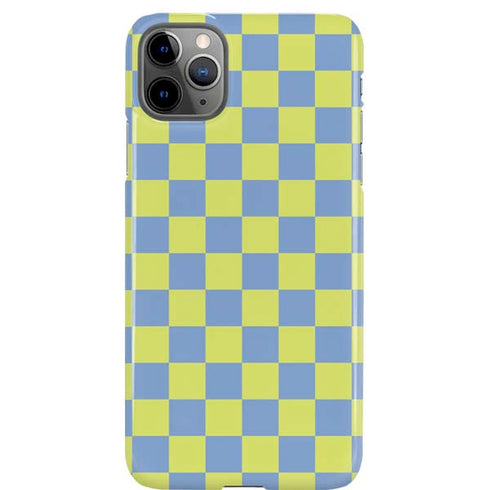Neon Checkered iPhone Cases