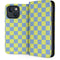 Neon Checkered iPhone 15 Folio Case