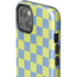 Neon Checkered iPhone 15 Impact Case