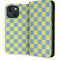 Neon Checkered iPhone 15 Plus Folio Case