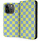 Neon Checkered iPhone 15 Pro Folio Case